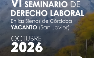 VI Seminario de Derecho Laboral